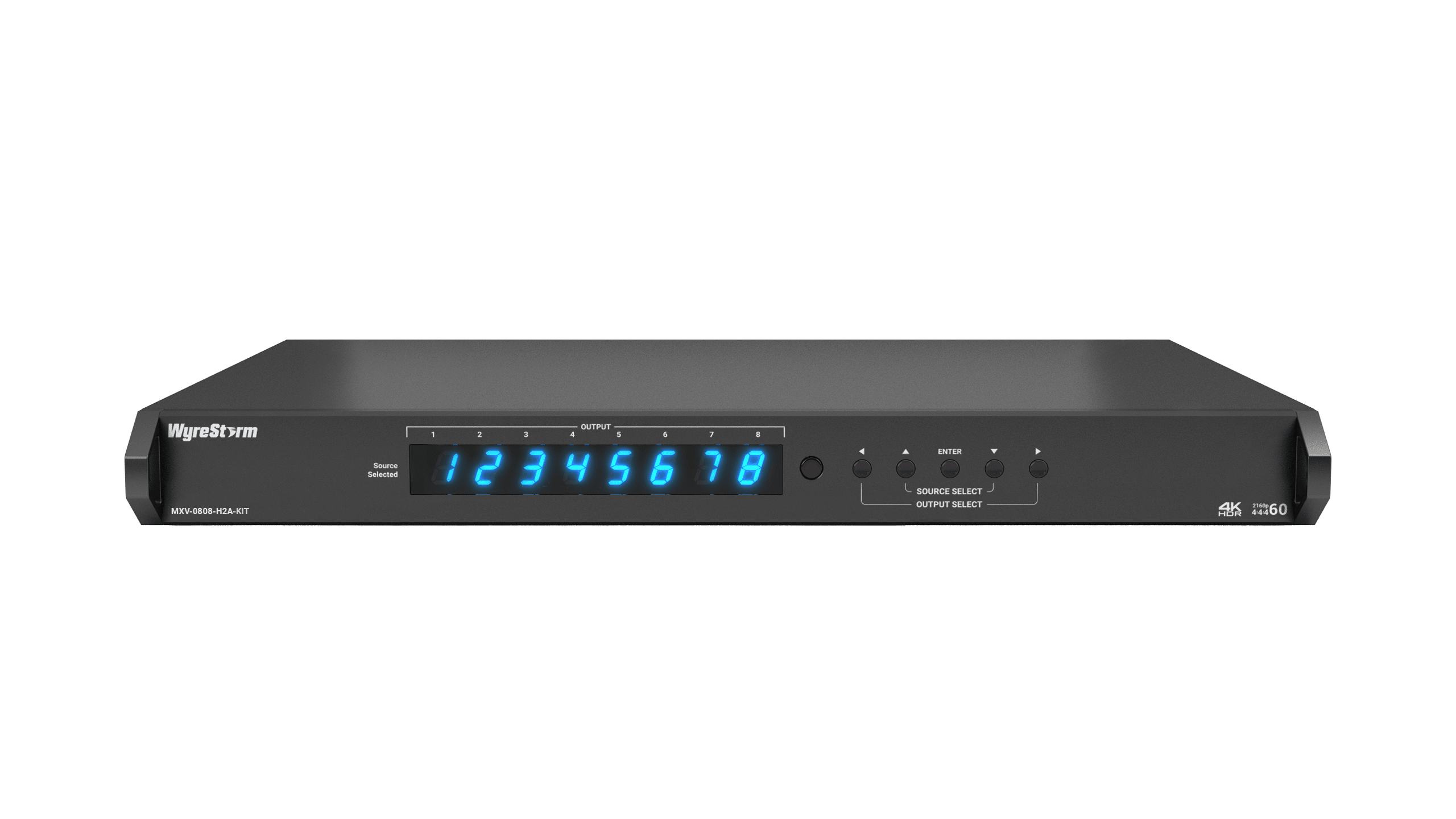 4K60 8x8 HDBaseT Matrix Kit with 8x Receivers - WyreStorm